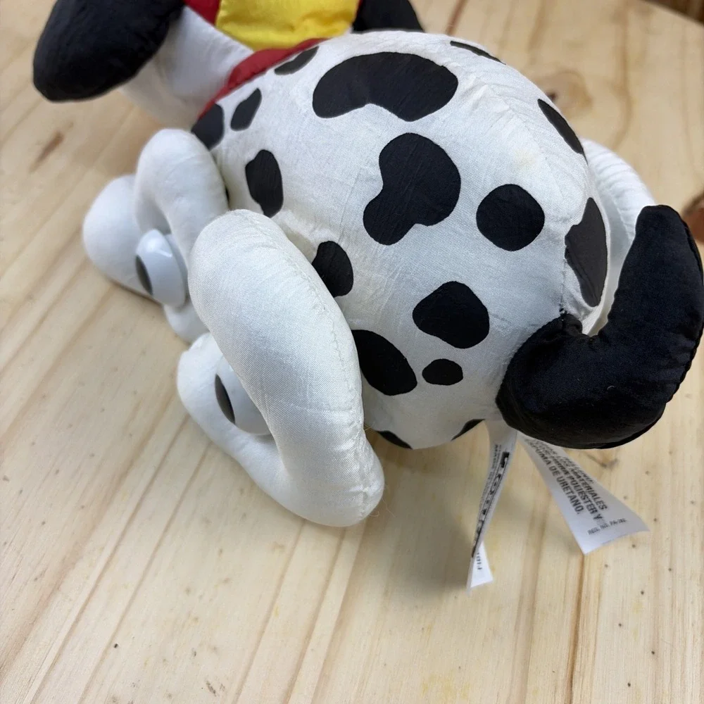 Vintage 1996 Hasbro Playskool Tonka Soft Walking Pet Dalmatian Dog Stripped Gear